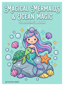 Magical Mermaids & Ocean Magic Coloring Book
